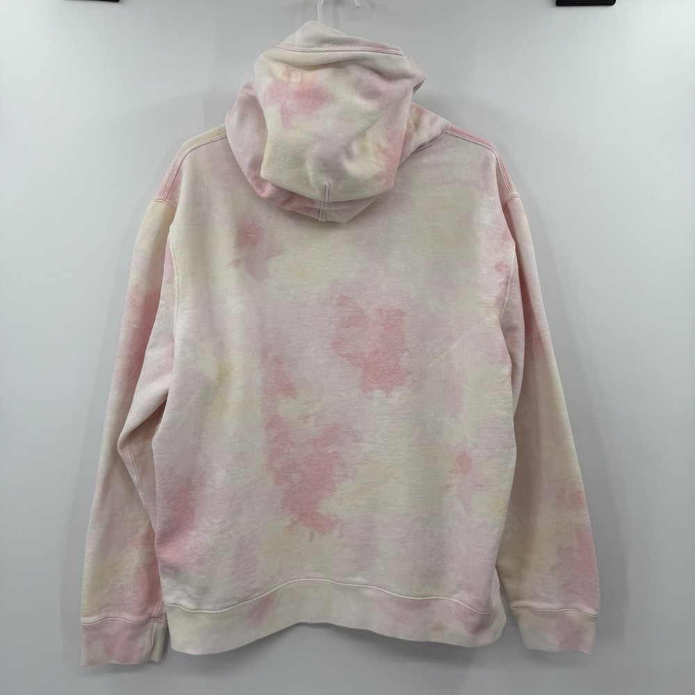 Men's Abercrombie and fitch soft af fleece tie dye pink hoodie size xxl - Picture 8 of 10